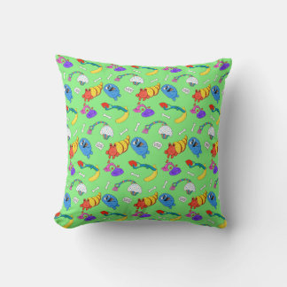 Almofada "Dog Toys and Dog Bones" Pillow Green