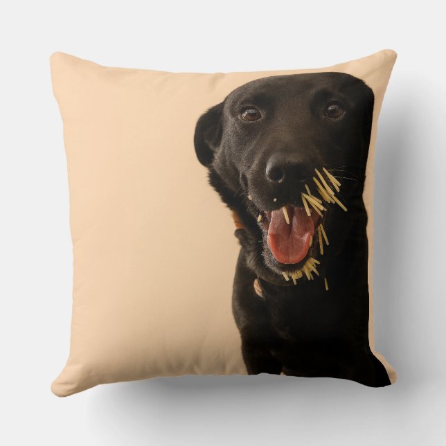 Almofada Dog vs. Porcupine Pillow (Verso)