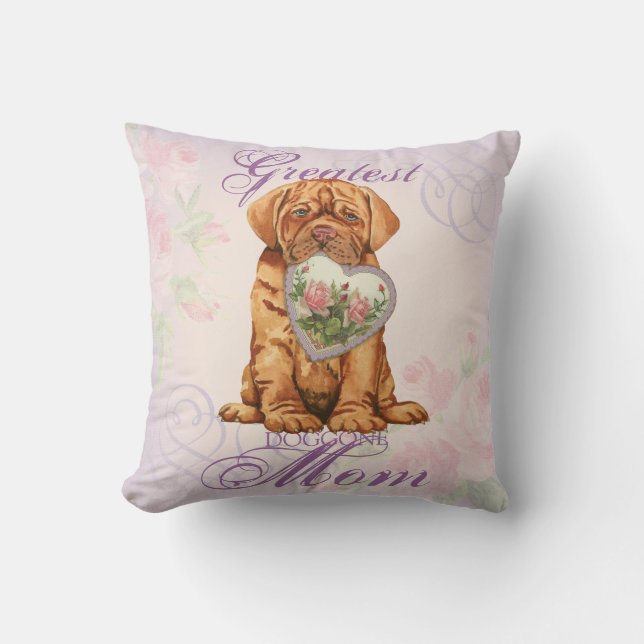 Almofada Dogue Heart Mãe (Frente)