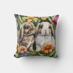 Almofada Dois coelhos de coelhinho