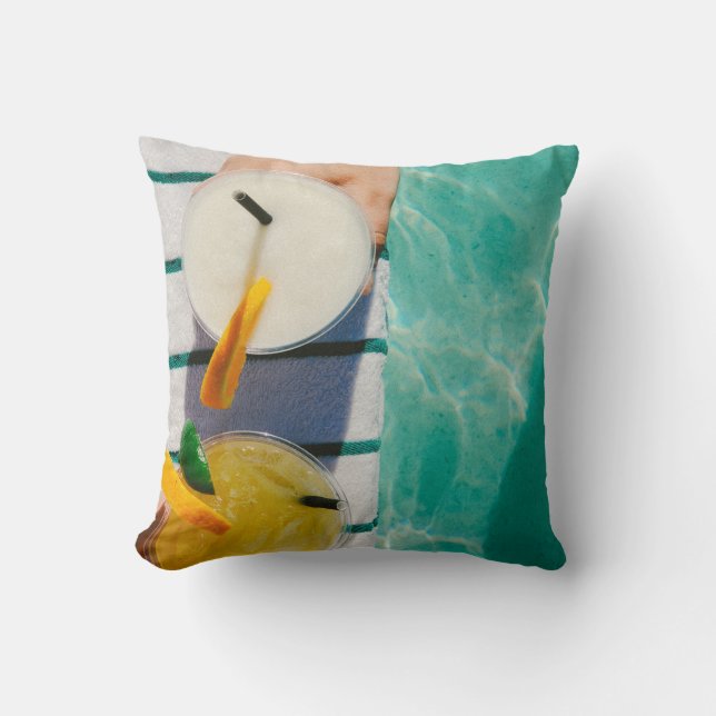 Almofada Dois copos de suco (Frente)