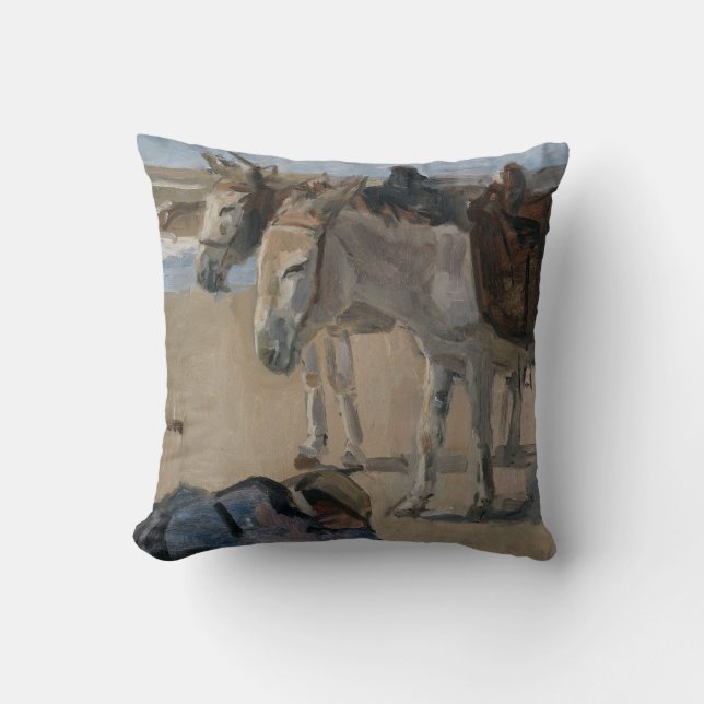 Almofada Dois Donkeys (por Israel do Isaac) (Frente)