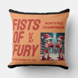 Almofada Dois Dos Elfos Do Papai noel No Boxing Cup