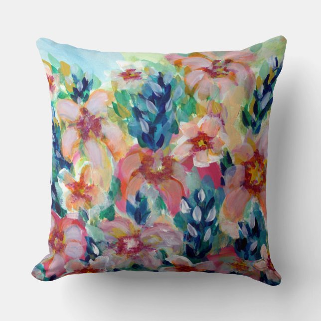 Almofada Dois em um Travesseiro decorativo original de arte (Frente)