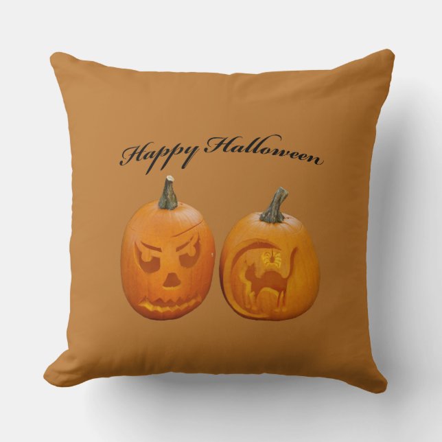 Almofada Dois Feliz Dia das Bruxas (Frente)