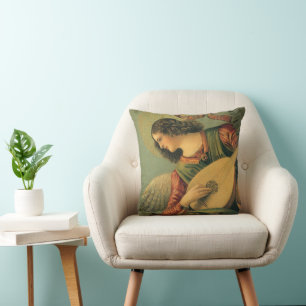 Almofada Dois Vintage Renaissance Angels por Melozzo da For