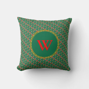 Almofada DOMINICA FLAG Nação Abençoada Monograma Cristão