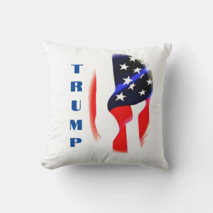 Almofada Donald Trump American Flag Pop Art