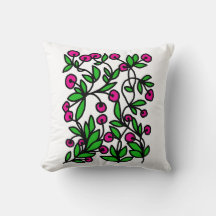 Doodle verde e rosa