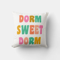 Dorm Sweet Dorm Colorir Cor-de-Rosa Verde