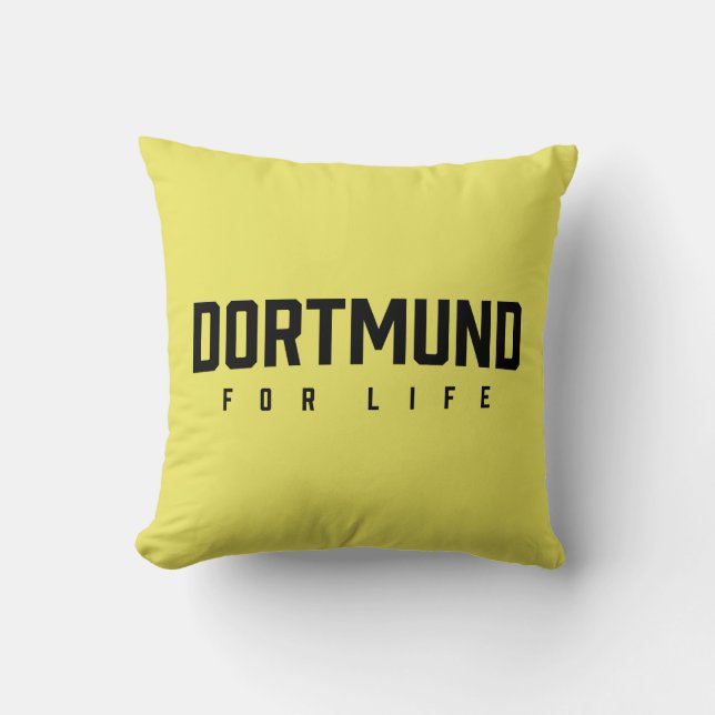Almofada Dortmund Para a Vida (Frente)