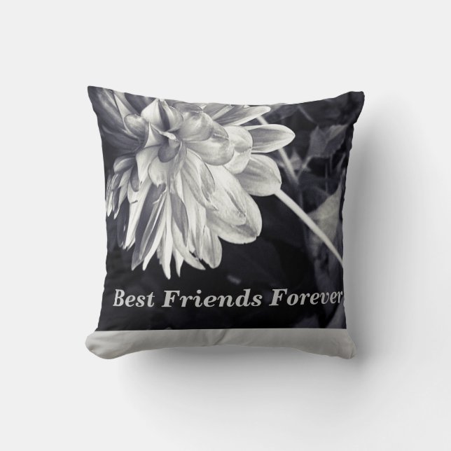 Almofada Dos melhores amigos travesseiro decorativo (bff) (Frente)