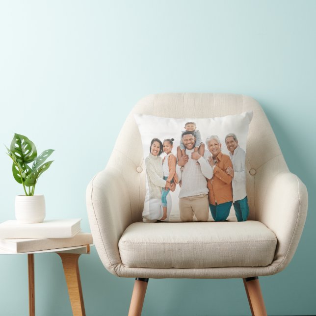 Almofada Double Sided Family Photo (Cadeira)