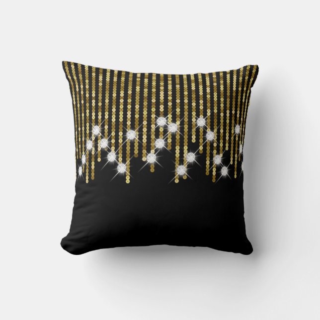 Almofada Dourado & Brilhante (Frente)