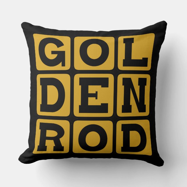 Almofada Dourado, Cor (Frente)