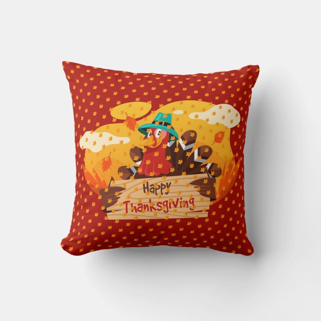 Almofada Dourado Presente, Melhor Hora de Queda (Frente)