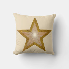 Almofada Dourado Star grande e pequeno travesseiro decorati