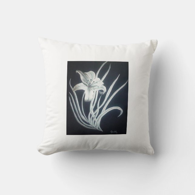 Almofada Dourando o lírio (Frente)