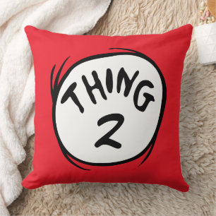 Almofada Dr. Seuss Coisa Um Coisa Dois Personalizada