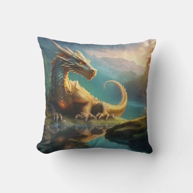 Almofada Dragão (Frente)