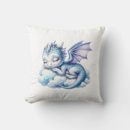 Almofada Dragão Adormecido Pastel