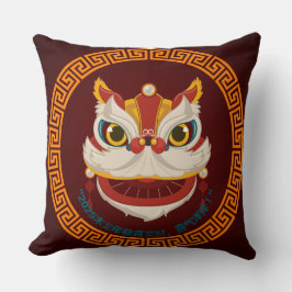 Almofada Dragão Chinês Ano Novo