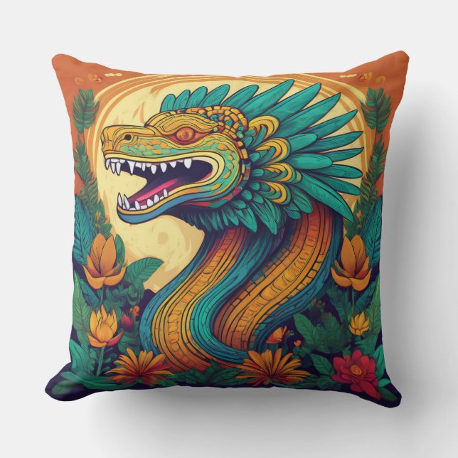 Almofada Dragão da sorte (Frente)