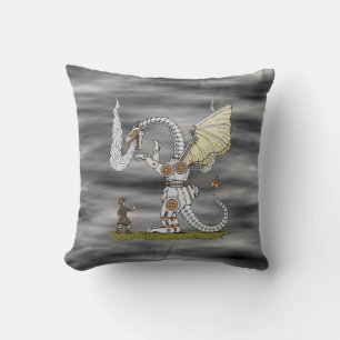 Almofada Dragão Mecânico