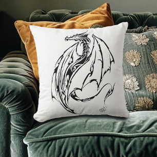 Almofada Dragão Tribal