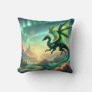 Almofada Dragão Verde