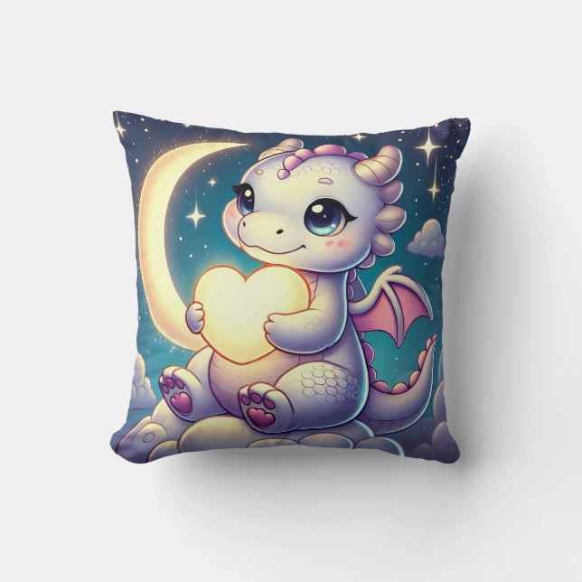 Almofada Dragon Moon Heart (Frente)