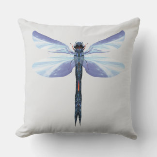 Almofada Dragonfly Celestial - Pílula de Arte Insetada Azul