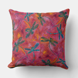 Almofada Dragonfly Dance Hot Fuchsia