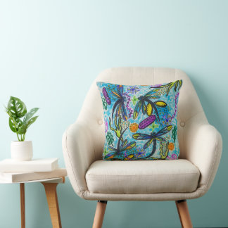 Almofada Dragonfly Fantasy Throw Cushion