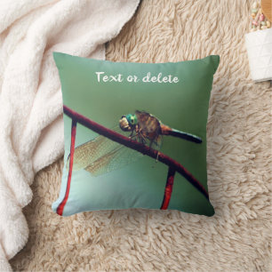 Almofada Dragonfly On Wire Fence Personalizada