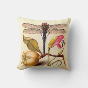 Almofada Dragonfly, Pear, Cravo e Insetos