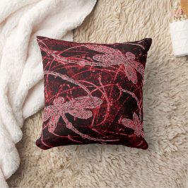 Almofada Dragonfly Red Haze