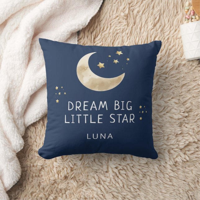 Almofada Dream Big Little Star Personalized Celestial (Cobertor)