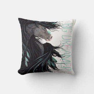 Almofada Dream Horse Big Dreamer Travesseiro por Bihrle