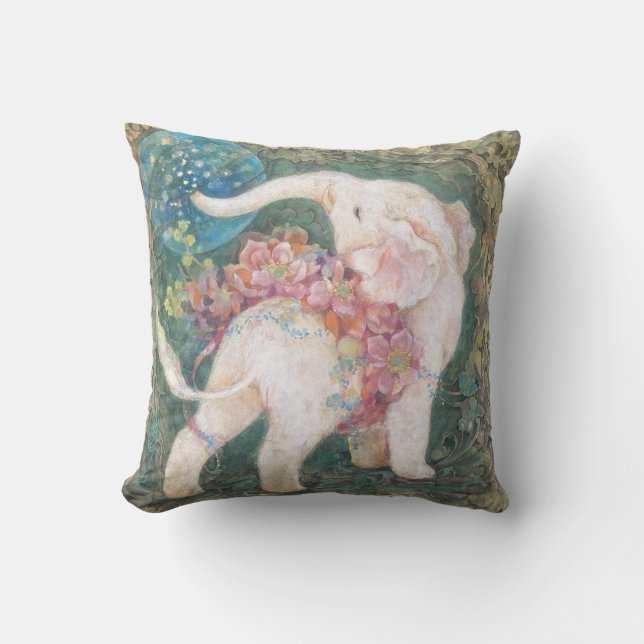 Almofada "Dreaming Elephant" A Symbol of Hope  (Frente)