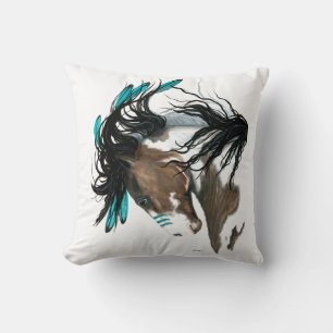 Almofada DreamWalker Spirit Horse Travesseiro por AmyLyn Bi