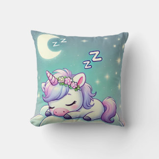 Almofada Dreamy Baby Unicorn - Travesseiro decorativo