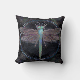 Almofada Dreamy Dragonfly “Messenger of Quantum Flight”