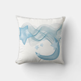 Almofada Dreamy Watercolor Abstract Fleece Blanket