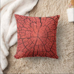 Almofada Dried Tree Log Cutaway Pinkish Red Wood Photo<br><div class="desc">Square Throw Pillow decorative stylish home furnishing decor accessory printed with a Dried Tree Log Cutaway Pinkish Red Wood Photo mixed media single version and mirrored geometric repeating pattern design image by TheFabricSeal at Zazzle #ZazzleMade https://www.zazzle.com/store/thefabricseal This photo picture of a tree trunk log cutaway piece resembles weathered reclaimed barn...</div>