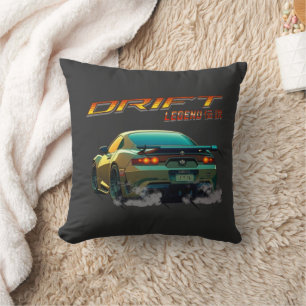 ALMOFADA DRIFT LEGENDA SUPRA MK4 - ESTILO ANIME