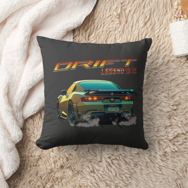 ALMOFADA DRIFT LEGENDA SUPRA MK4 - ESTILO ANIME (Cobertor)