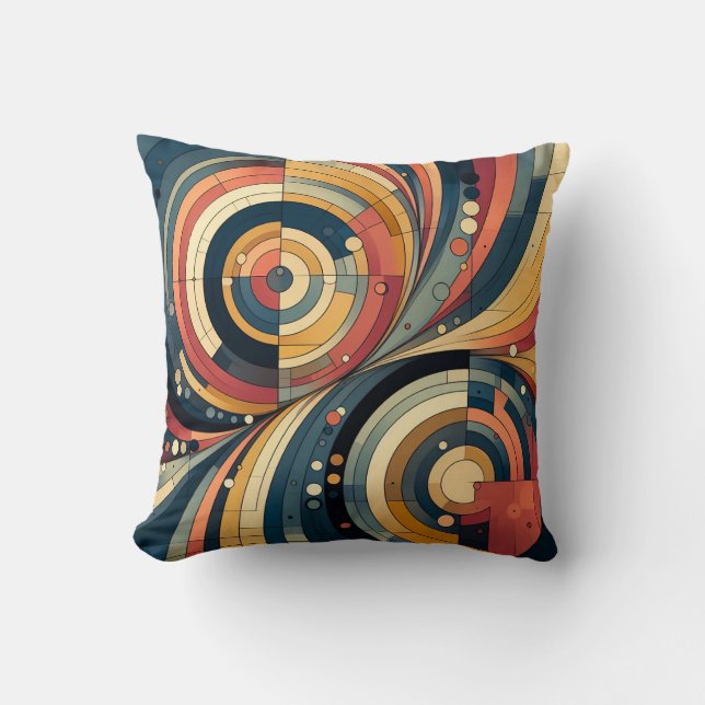 Almofada Dualidade - Bauhaus - Travesseiro decorativo (Frente)