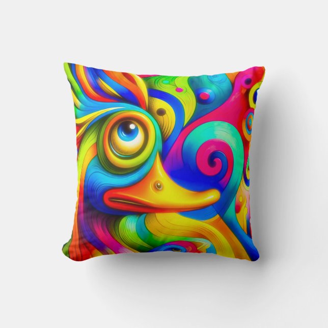 Almofada Duck painting (Frente)