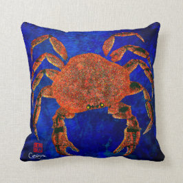 Almofada Dungeness Crab - Travesseiro decorativo